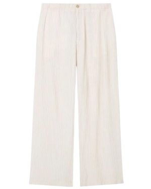 Emporio Armani Wide Trousers - White