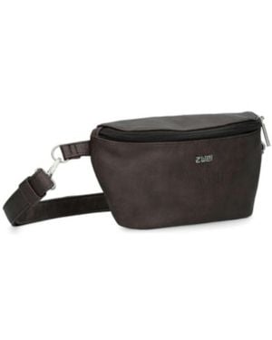 Zwei Trendige Bauchtasche - Schwarz