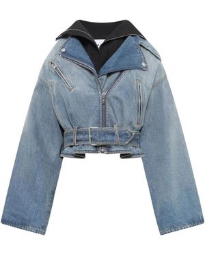 Alaïa Denim Jackets - Azul