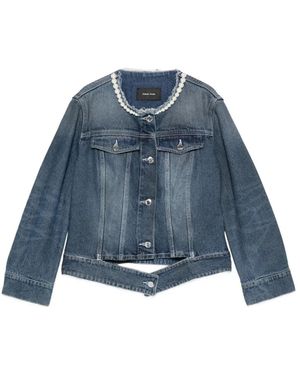 Simone Rocha Denim Jackets - Blue