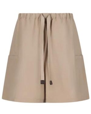 Max Mara Rokken ,Pantaloncini Quebec - Naturel