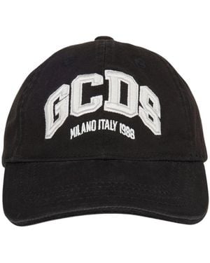 Gcds Accessoires ,Zwart ,Katoen Logo Lounge Baseball Cap