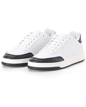 Saint Laurent Schoenen ,Wit ,Leer Sl/61 Sneaker