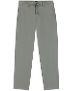 HUGO Straight-Tapered-Fit Chino - Grau