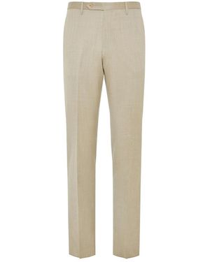 Rota Suit Trousers - Natural