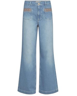 Mos Mosh Flare Jeans - Blue