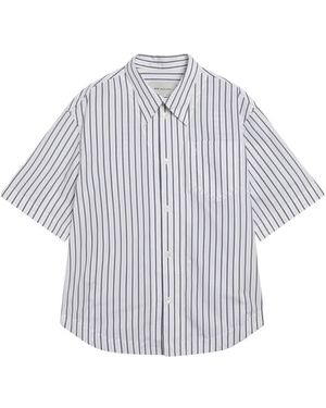 Ami Paris Short Sleeve Shirts - Grey