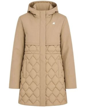 K-Way Winter Jackets - Natural