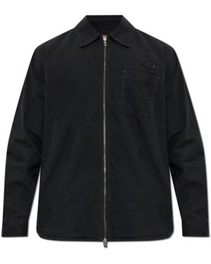 DIESEL Light Jackets - Noir
