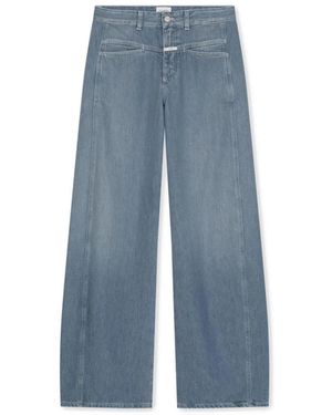 Closed Tori-X Wijde Jeans - Blauw