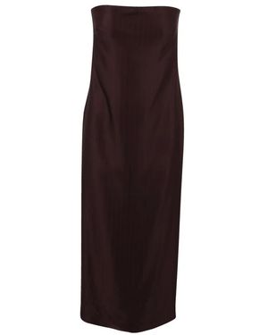 Loulou de Saison Midi Dresses - Marrón