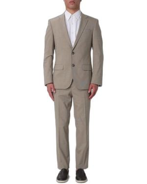 HUGO Single Breasted Suits - Gris