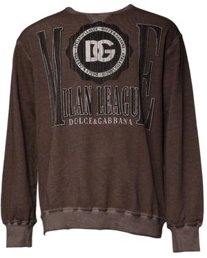 Dolce & Gabbana Sweatshirts - Brown