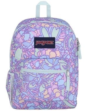 Jansport Cross Town Rucksack - Lila