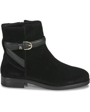 Tommy Hilfiger Ankle Boots - Black
