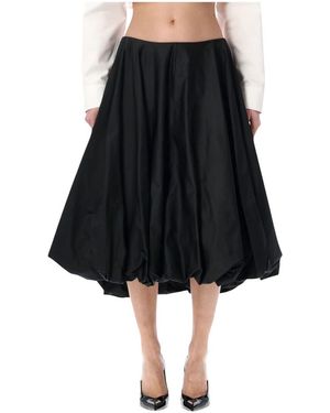 Balenciaga Rokken ,Zwart ,Katoen Balloon Skirt
