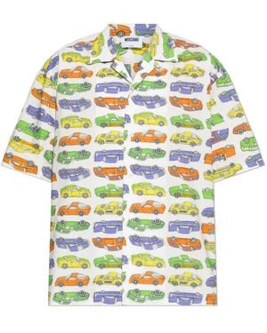 Moschino Short Sleeve Shirts - Verde