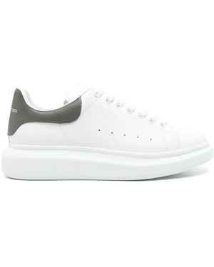 McQueen Witte En Grijze Sneakers Aw25