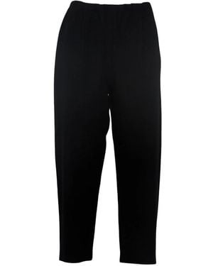 Apuntob Wide Trousers - Nero