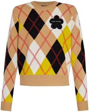 Marc Jacobs Logo-Pullover - Mehrfarbig