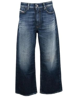 DIESEL Jeans ,Blauw ,Katoen Krashee Jeans