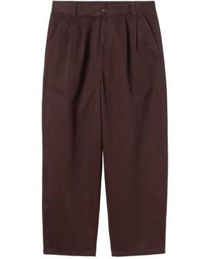 Carhartt Straight Trousers - Marrón