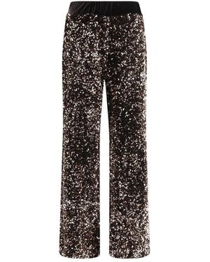 Ella Polyamid Freizeithose - Grau
