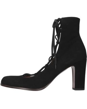 Chie Mihara Wildleder-Stiefeletten - Schwarz