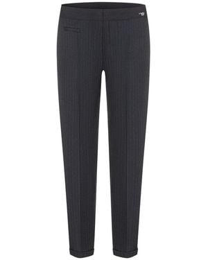 Cambio Straight Trousers - Blue