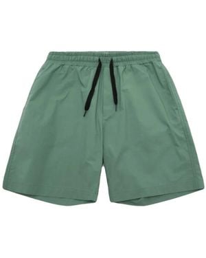 Caterpillar Drawcord Short - Grün