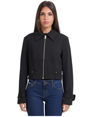Guess Light Jackets - Negro