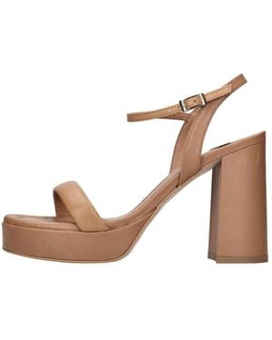 Ángel Alarcón High Heel Sandals - Brown