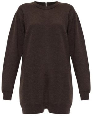 Lemaire Wol Jumpsuit - Bruin