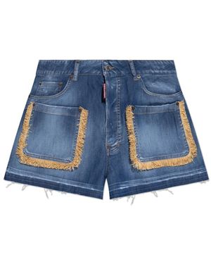 DSquared² Denim Shorts - Blue