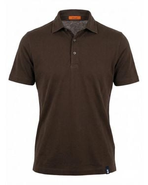 Drumohr Polo Shirts - Brown