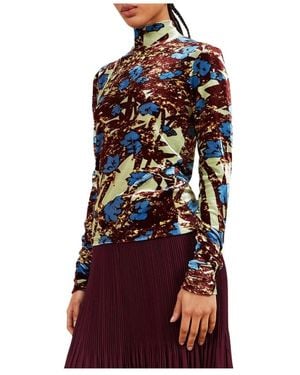 Colville Long Sleeve Tops - Rosso