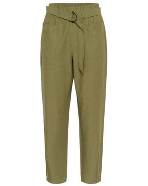 Kaffe Tapered Trousers - Verde