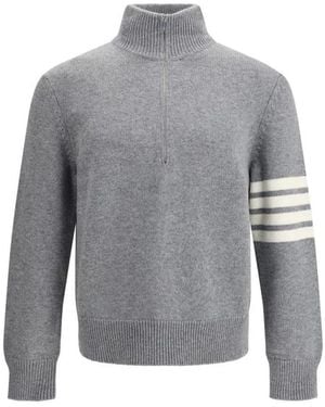 Thom Browne Turtlenecks - Gris