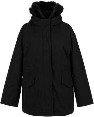 Twinset Jassen ,Zwart ,Katoen Parka