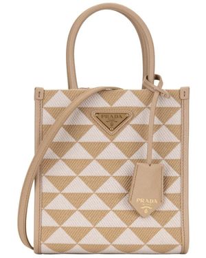 Prada Handbags - Natural