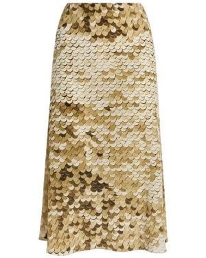 Moschino Midi Skirts - Metallic