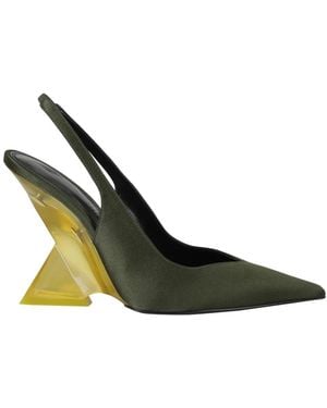The Attico Cheope Slingback - Grün