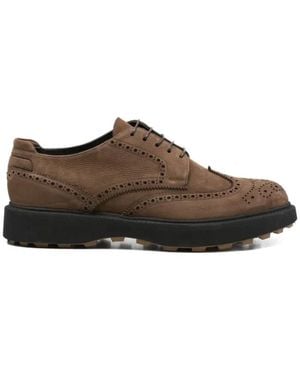 Fabi Laced Shoes - Marrone