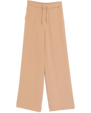 Herno Wide Pants - Natural