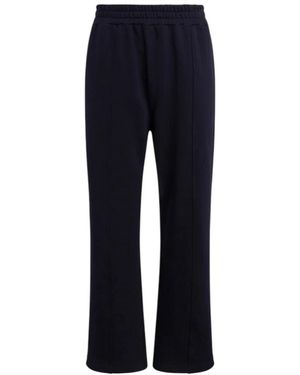 Dondup Regular-Fit Baumwollfleece-Hose - Blau