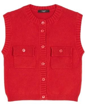 Weekend by Maxmara Vests - Red