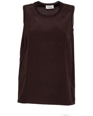 P.A.R.O.S.H. Sleeveless Tops - Marron