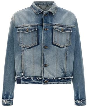 Maison Margiela Denim Jackets - Bleu