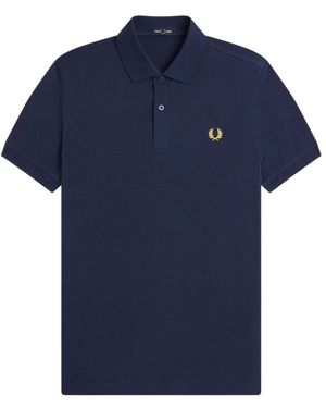 Fred Perry Polo Shirts - Blue
