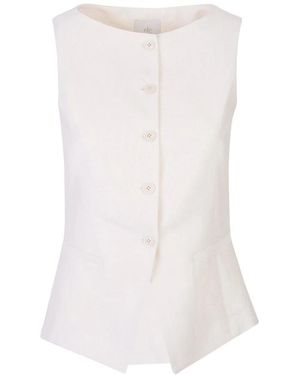 Eleventy Vests - Blanco